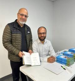Assyrian Folktales Signing Book - Bedri Bet Hurmuz. Friday, October 25th, 2024